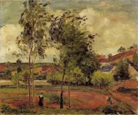 Pissarro, Camille - Strong Winds, Pontoise